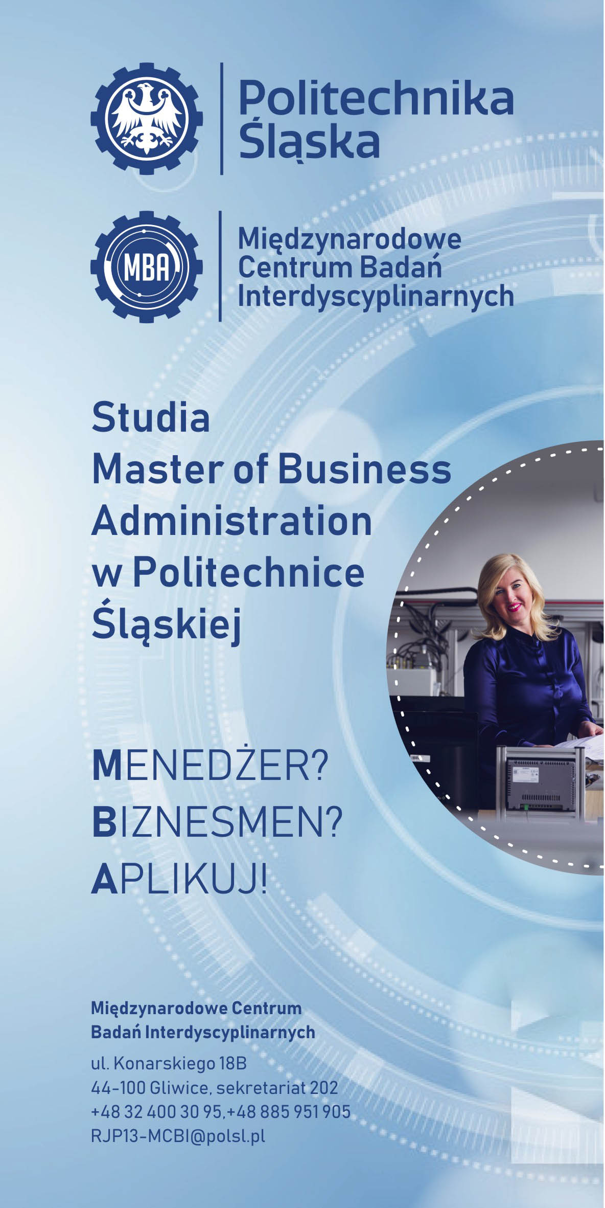 Nowe profile studiów MBA Politechniki Śląskiej